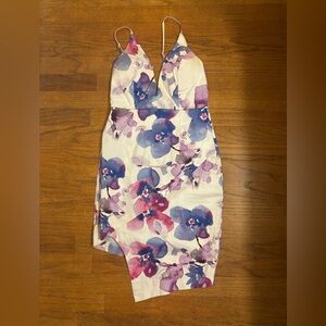 Floral Halter Dress
